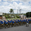 Cadets marching into Ipswich showgrounds, 17 December 2015.