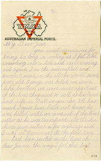 Letter from Owen Joseph Donlen
